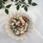 【エイジレス美腸レシピ】バジル香る大根とたこのサラダ