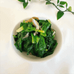 【エイジレス美腸レシピ】ほうれん草のカルシウム和え