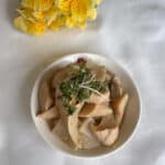 【エイジレス美腸レシピ】玉ねぎとエリンギの胡麻和え